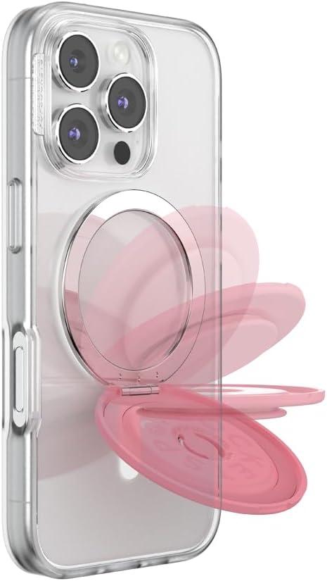 imagePopSockets Phone Grip with Expanding Kickstand Adhesive Grip Neon PinkPutty