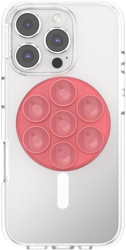 imagePopSockets Phone Grip with Expanding Kickstand Adhesive Grip Neon PinkPutty