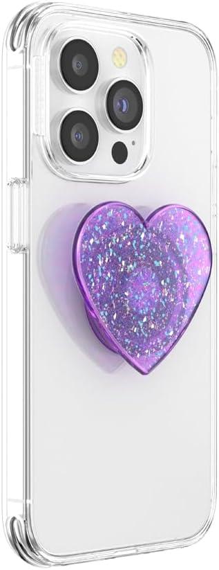 imagePopSockets Phone Grip with Expanding Kickstand Adhesive Grip Cute PopSockets Iridescent Confetti Dreamy HeartDreamy Heart
