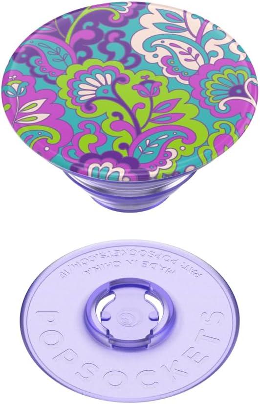 imagePopSockets Phone Grip with Expanding Kickstand Adhesive Grip Cute PopSockets Iridescent Confetti Dreamy HeartPurple Kamp