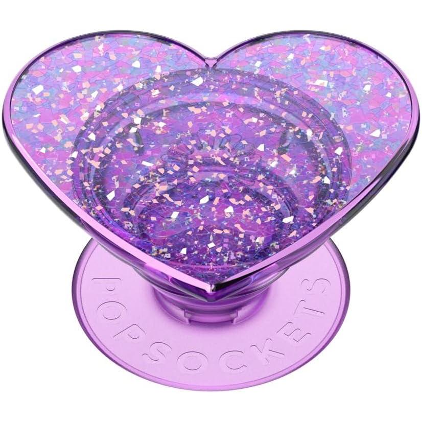 imagePopSockets Phone Grip with Expanding Kickstand Adhesive Grip Cute PopSockets  Iridescent Confetti Dreamy HeartDreamy Heart