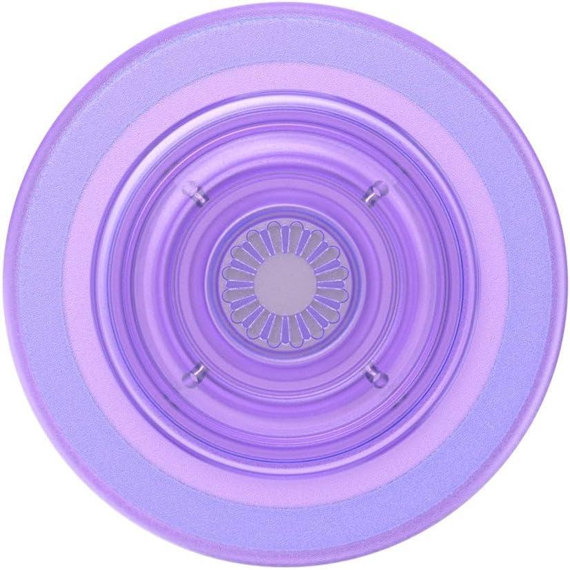 imagePopSockets Phone Grip with Expanding Kickstand Adhesive Grip Cute PopSockets Iridescent Confetti Dreamy HeartLavender Translucent