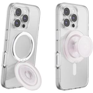PopSockets Phone Grip with Expanding Kickstand, Adhesive Grip – Neon Pink(Opalescent)