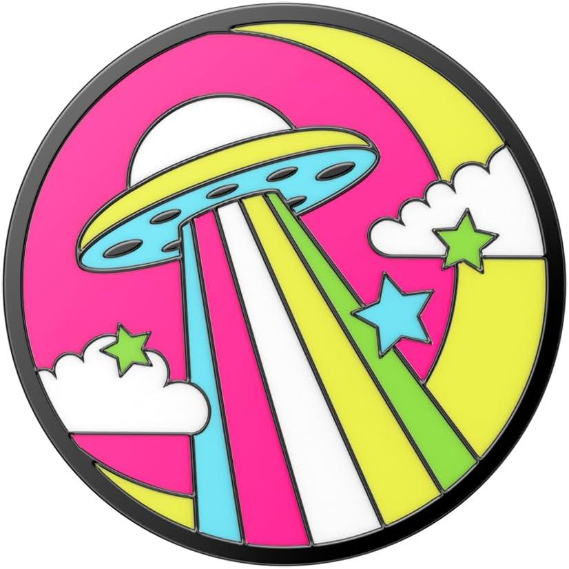 imagePopSockets Phone Grip for MagSafe with Kickstand Magnetic Stand Swappable Top Secure Hold for iPhone MagSafe Cases Phone amp Tablet Grip Enamel DragonEnamel Sauced