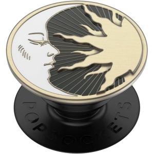 PopSockets Phone Grip for MagSafe with Kickstand, Magnetic Stand, Swappable Top, Secure Hold for iPhone MagSafe Cases, Phone & Tablet Grip – Enamel Dragon(Lunar Dreams)