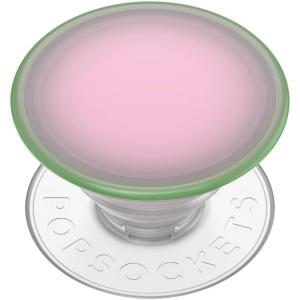 PopSockets Phone Grip for MagSafe with Kickstand, Magnetic Stand, Swappable Top, Secure Hold for iPhone MagSafe Cases, Phone & Tablet Grip, Cute PopSockets – Rainbow Glass(Watermelon)