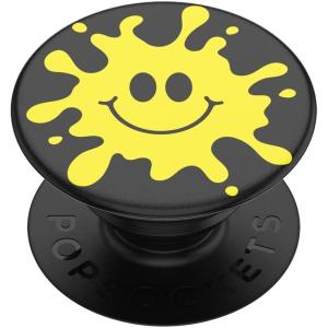 PopSockets Phone Grip for MagSafe with Kickstand, Magnetic Stand, Swappable Top, Secure Hold for iPhone MagSafe Cases, Phone & Tablet Grip, Cute PopSockets – Rainbow Glass(Splat)