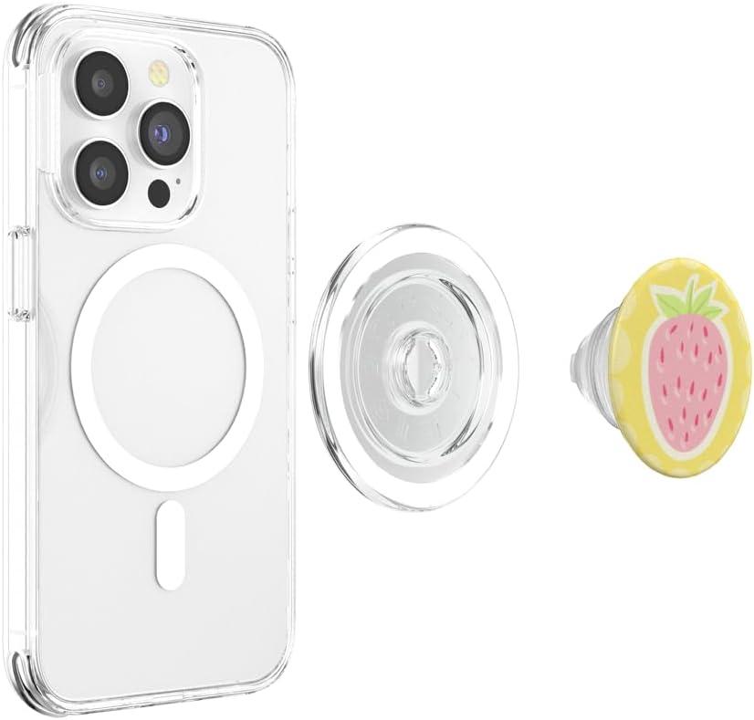 imagePopSockets Phone Grip Fruit Strawberry Lemonade PopSockets Adhesive PopGripMagnetic PopGrip