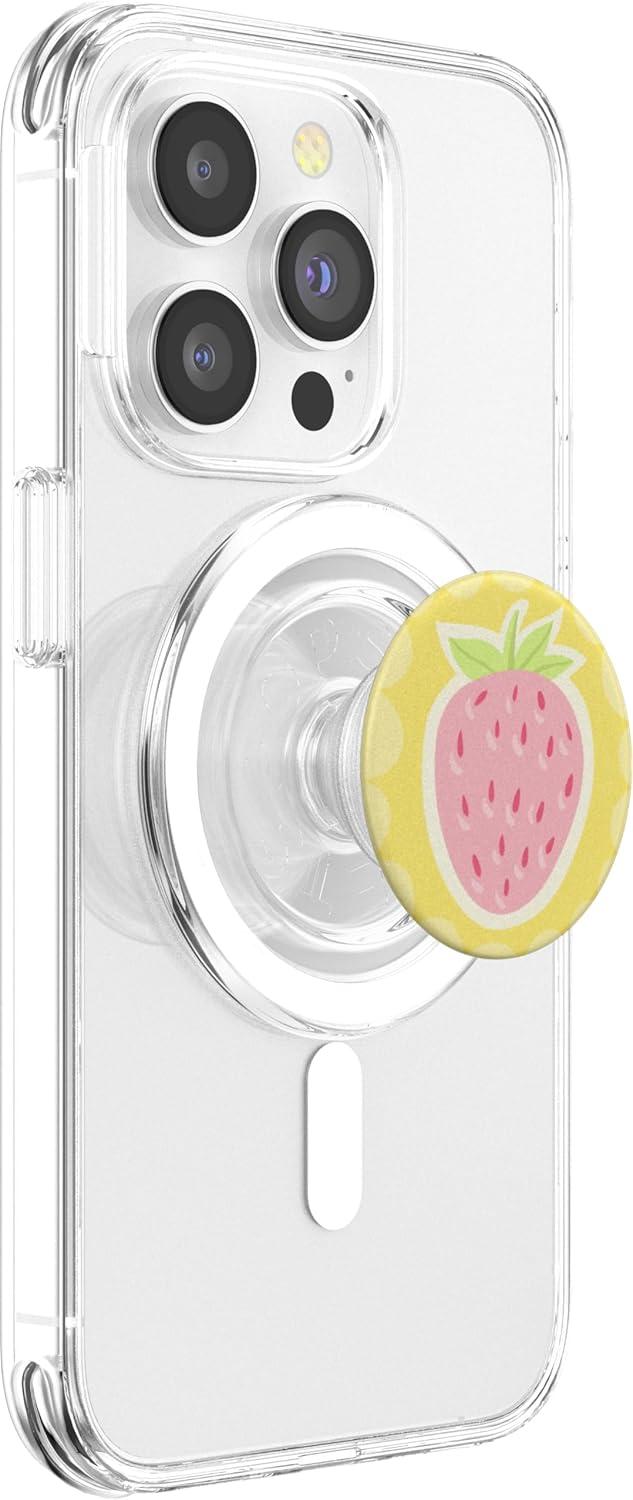 imagePopSockets Phone Grip Fruit Strawberry Lemonade PopSockets Adhesive PopGripMagnetic PopGrip