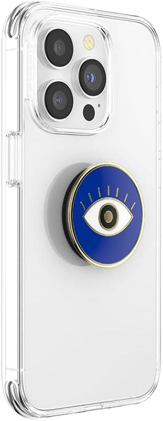 imagePopSockets Phone Grip with Expanding Kickstand Adhesive Grip Enamel Evil EyeEvil Eye