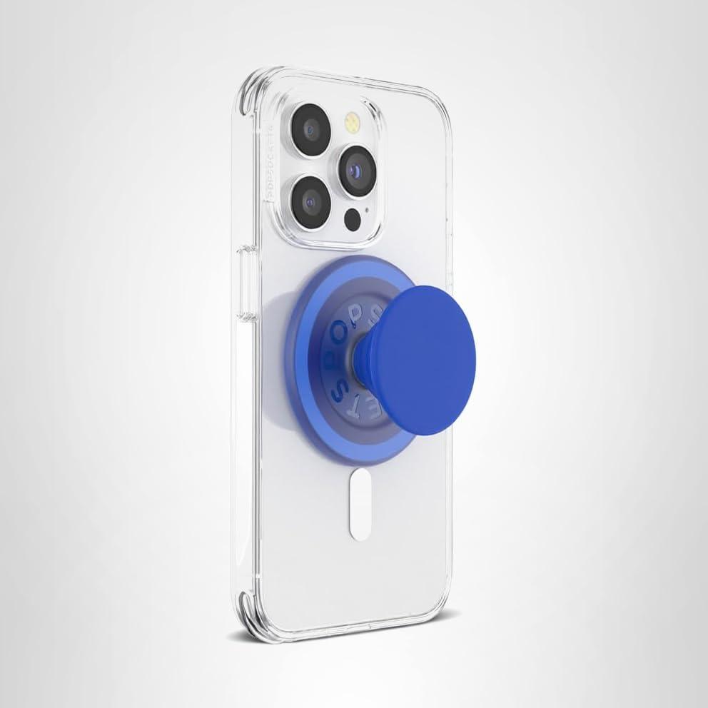 imagePopSockets Phone Grip with Expanding Kickstand Adhesive Grip MarinaCobalt