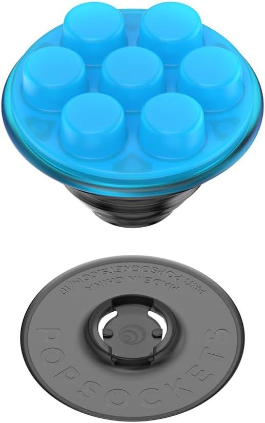 imagePopSockets Phone Grip with Expanding Kickstand Adhesive Grip MarinaPopper Blue