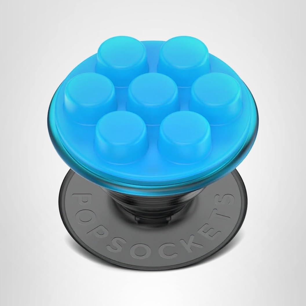 imagePopSockets Phone Grip with Expanding Kickstand Adhesive Grip MarinaPopper Blue