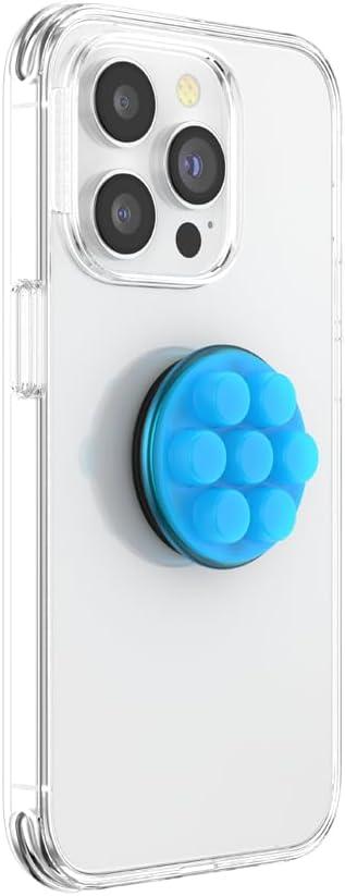 imagePopSockets Phone Grip with Expanding Kickstand Adhesive Grip MarinaPopper Blue