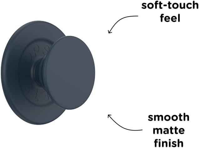 imagePopSockets Phone Grip with Expanding Kickstand Adhesive Grip MarinaSoft Touch Navy