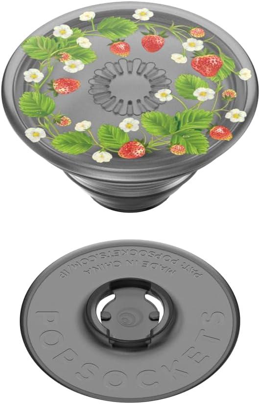 imagePopSockets Phone Grip with Expanding Kickstand Adhesive Grip Strawberry PickingBerry Picking