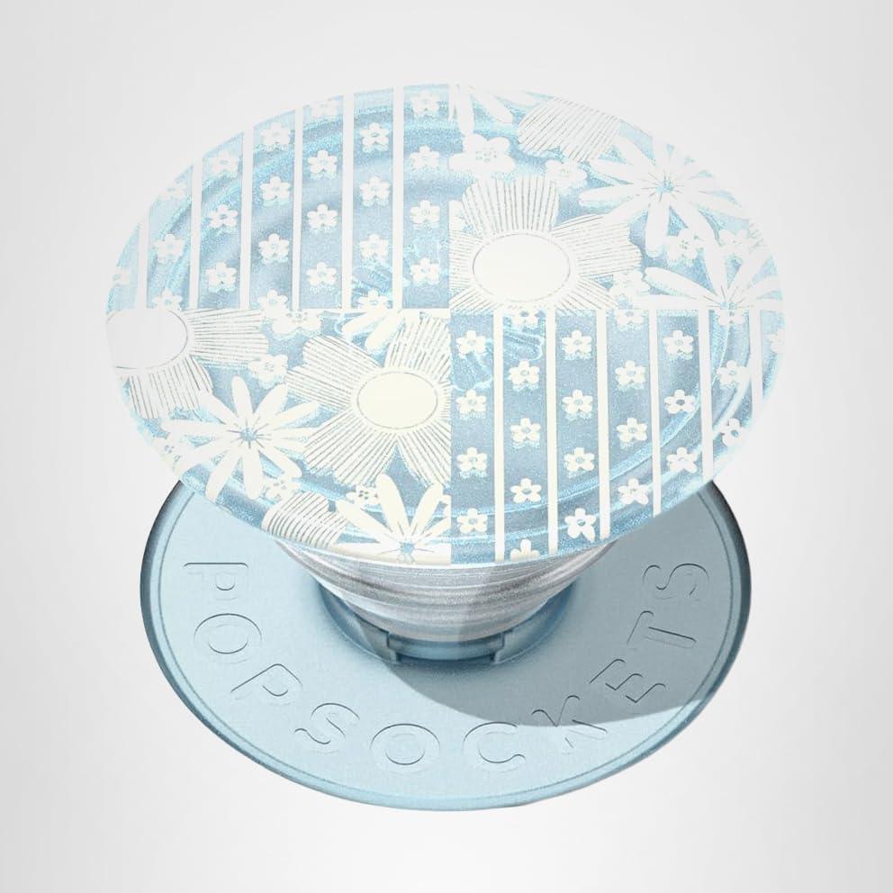 imagePopSockets Phone Grip with Expanding Kickstand Adhesive Grip Strawberry PickingMod Patchwork