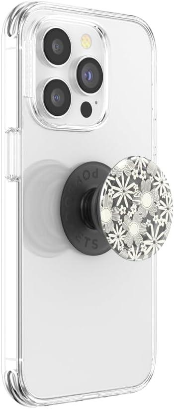 imagePopSockets Phone Grip with Expanding Kickstand Adhesive Grip Strawberry PickingSunday Toss