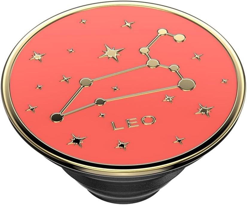 imagePopSockets Phone Grip with Expanding Kickstand Adhesive Grip Cute PopSockets Enamel SaggitariusLeo