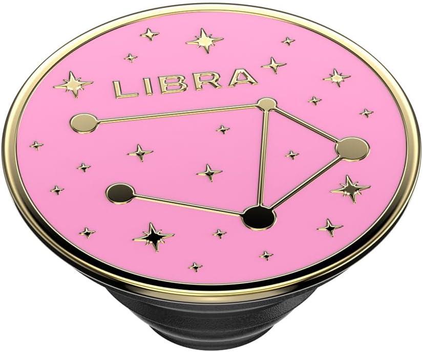 imagePopSockets Phone Grip with Expanding Kickstand Adhesive Grip Cute PopSockets Enamel SaggitariusLibra