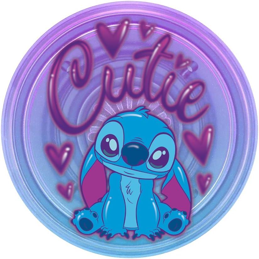 imagePopSockets Phone Grip with Expanding Kickstand Adhesive Grip Disney Cute PopSockets Enamel StitchCutie Stitch