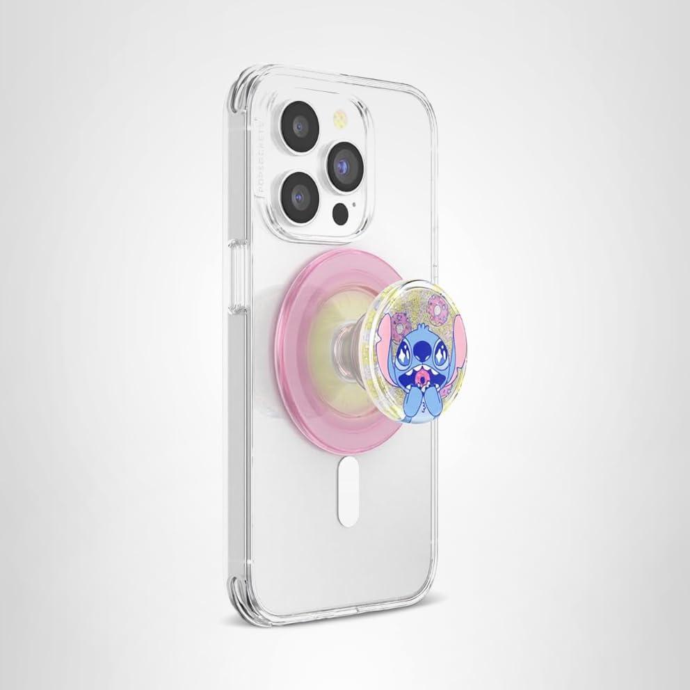 imagePopSockets Phone Grip with Expanding Kickstand Adhesive Grip Disney Cute PopSockets Enamel StitchDisney Classics Stitch Snacks