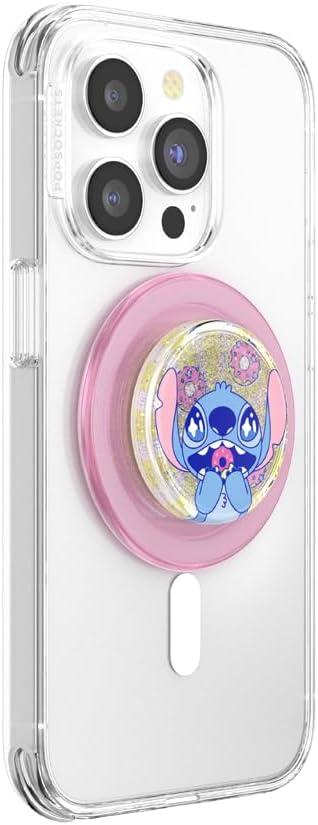 imagePopSockets Phone Grip with Expanding Kickstand Adhesive Grip Disney Cute PopSockets Enamel StitchDisney Classics Stitch Snacks