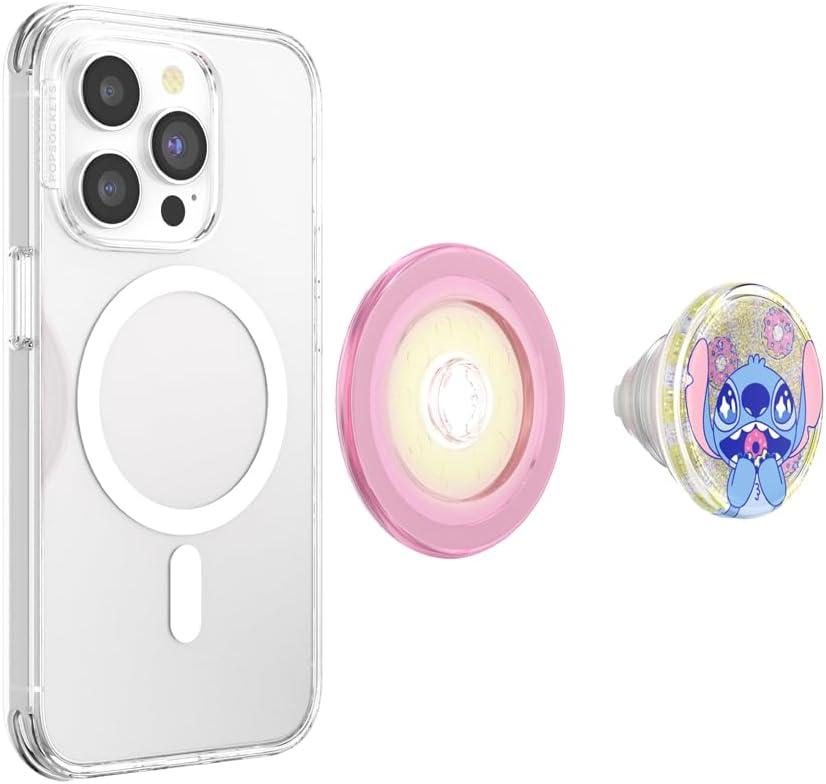 imagePopSockets Phone Grip with Expanding Kickstand Adhesive Grip Disney Cute PopSockets Enamel StitchDisney Classics Stitch Snacks