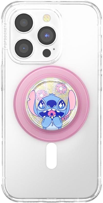 imagePopSockets Phone Grip with Expanding Kickstand Adhesive Grip Disney Cute PopSockets Enamel StitchDisney Classics Stitch Snacks