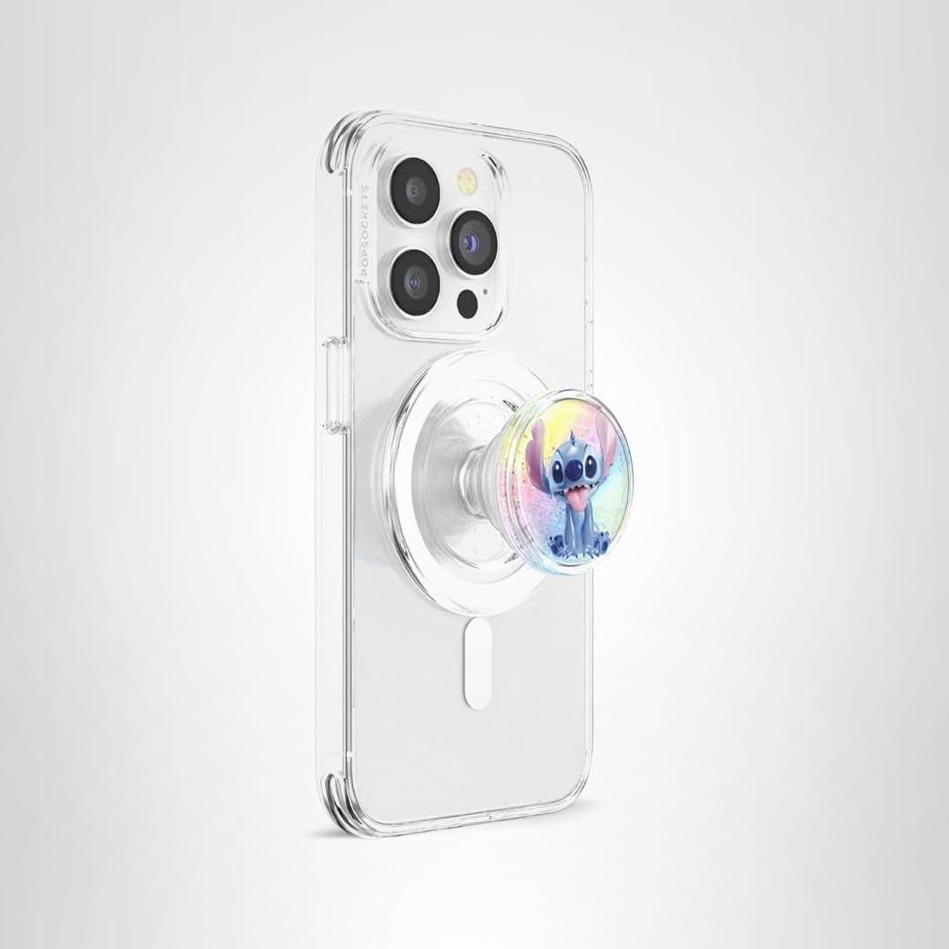 imagePopSockets Phone Grip with Expanding Kickstand Adhesive Grip Disney Cute PopSockets Enamel StitchDreamscape
