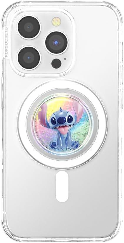 imagePopSockets Phone Grip with Expanding Kickstand Adhesive Grip Disney Cute PopSockets Enamel StitchDreamscape