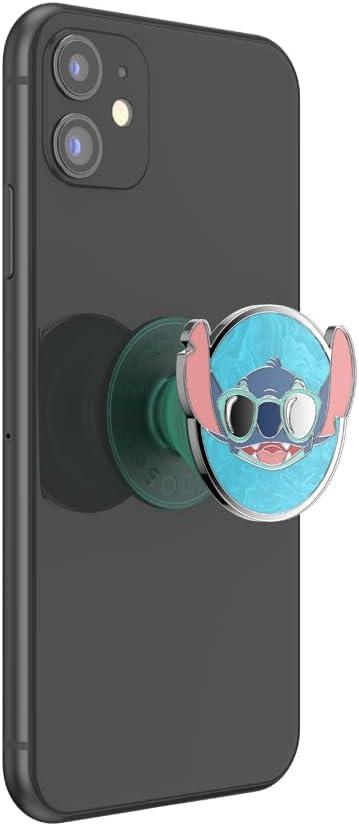 imagePopSockets Phone Grip with Expanding Kickstand Adhesive Grip Disney Cute PopSockets Enamel StitchSuns Out Stitch