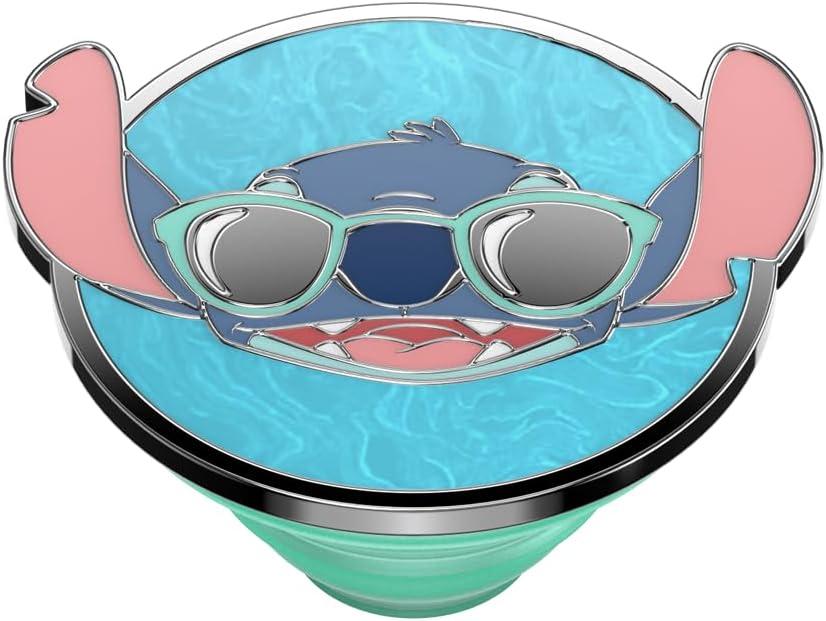 imagePopSockets Phone Grip with Expanding Kickstand Adhesive Grip Disney Cute PopSockets Enamel StitchSuns Out Stitch