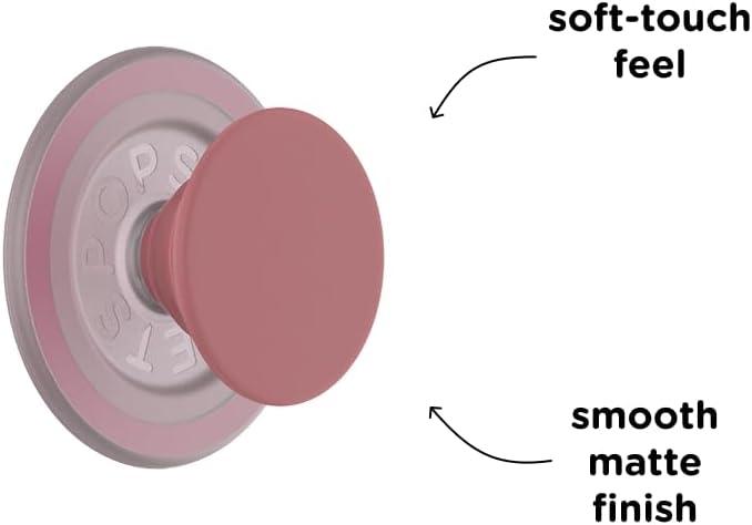 imagePopSockets Phone Grip with Expanding Kickstand Adhesive Grip Enamel Glitter Cherry BlossomClay