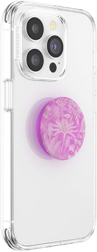 imagePopSockets Phone Grip with Expanding Kickstand Adhesive Grip Enamel Glitter Cherry BlossomTan Lines