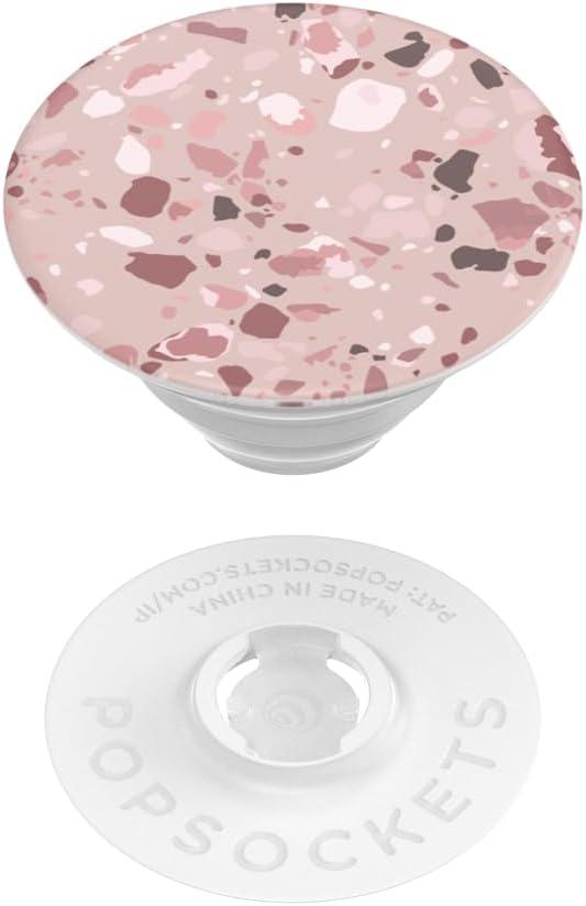 imagePopSockets Phone Grip with Expanding Kickstand Adhesive Grip Enamel Glitter Cherry BlossomTerrazo Clay
