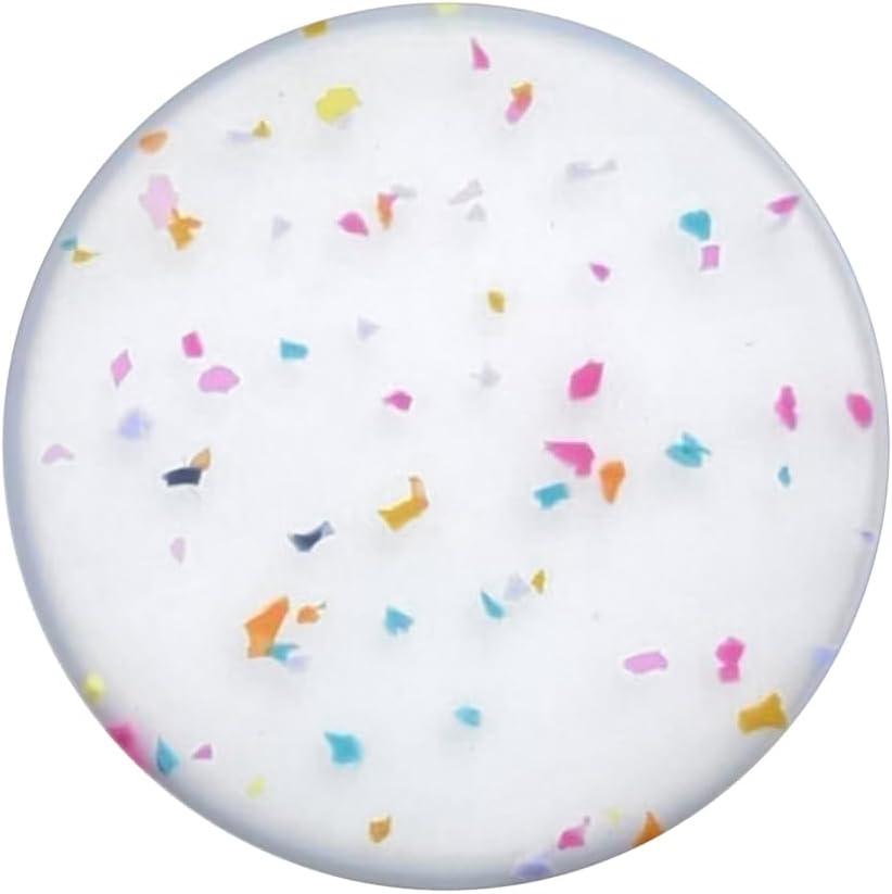 imagePopSockets Phone Grip with Expanding Kickstand Adhesive Grip Enamel PlumeriaWhite PopOut