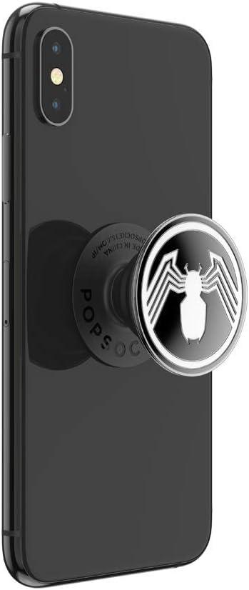 imagePopSockets Phone Grip with Expanding Kickstand Adhesive Grip Enamel SpiderManEnamel Spider