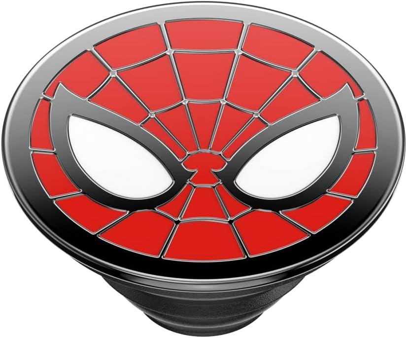 imagePopSockets Phone Grip with Expanding Kickstand Adhesive Grip Enamel SpiderManEnamel Spiderman