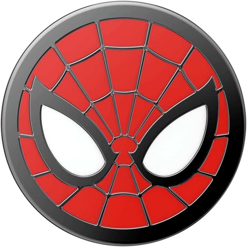 imagePopSockets Phone Grip with Expanding Kickstand Adhesive Grip Enamel SpiderManEnamel Spiderman
