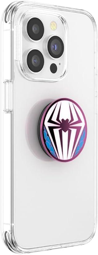 imagePopSockets Phone Grip with Expanding Kickstand Adhesive Grip Enamel SpiderManGhost Spider