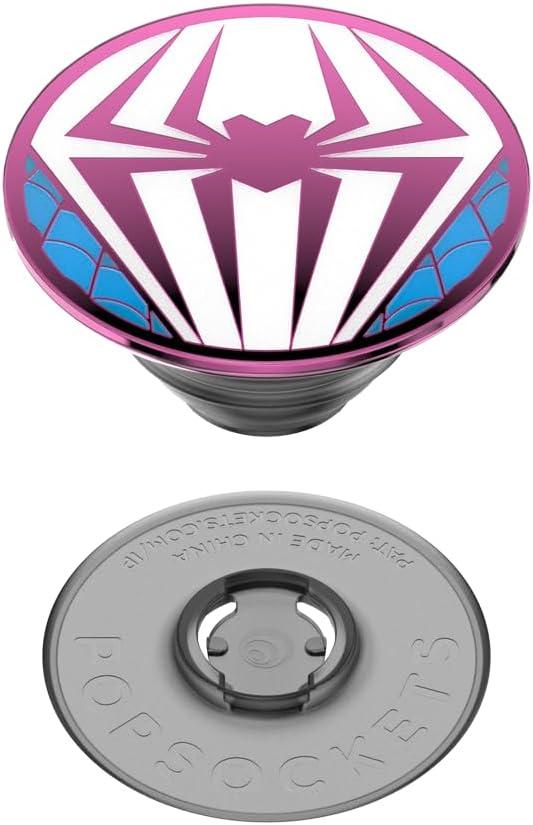 imagePopSockets Phone Grip with Expanding Kickstand Adhesive Grip Enamel SpiderManGhost Spider