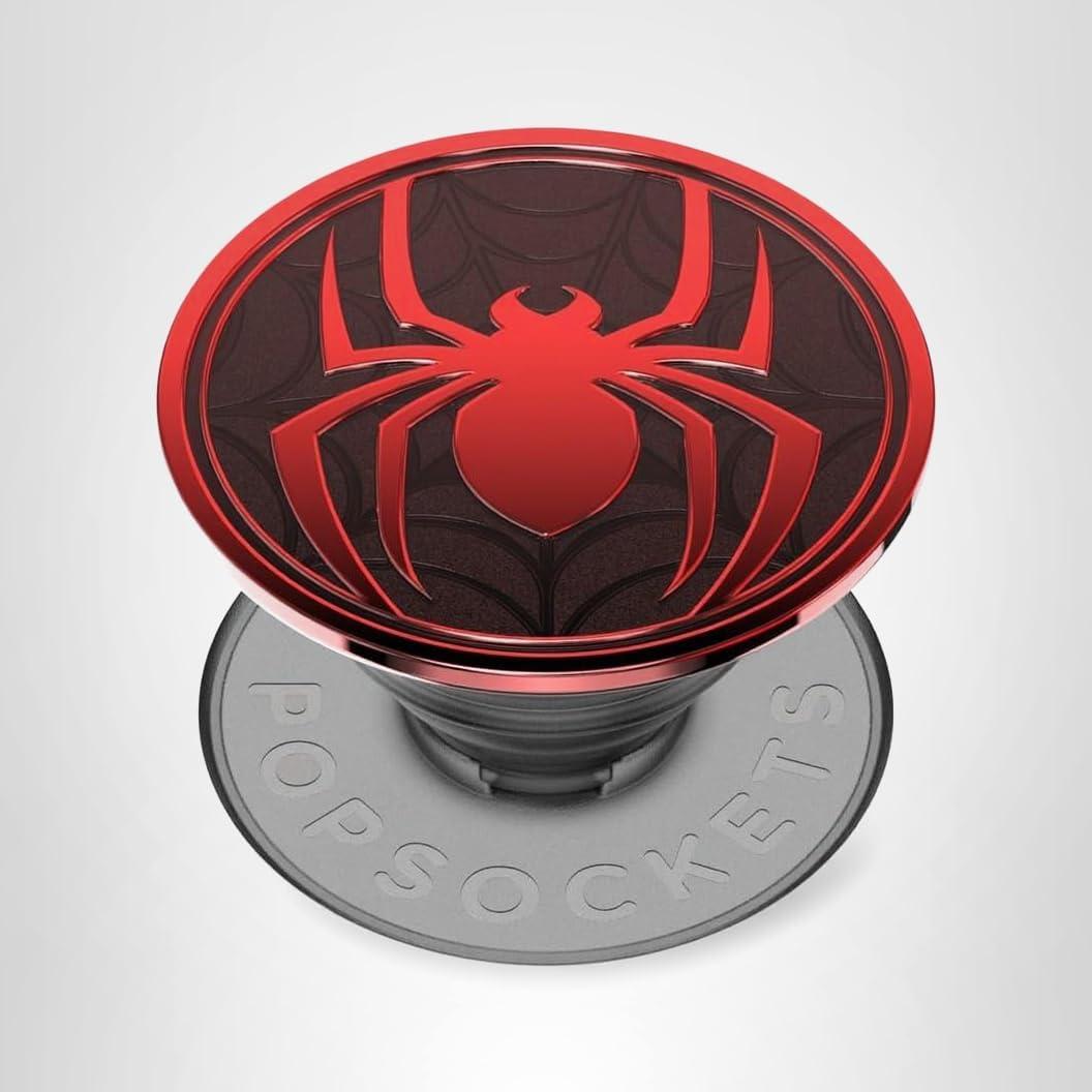 imagePopSockets Phone Grip with Expanding Kickstand Adhesive Grip Enamel SpiderManMiles Morales