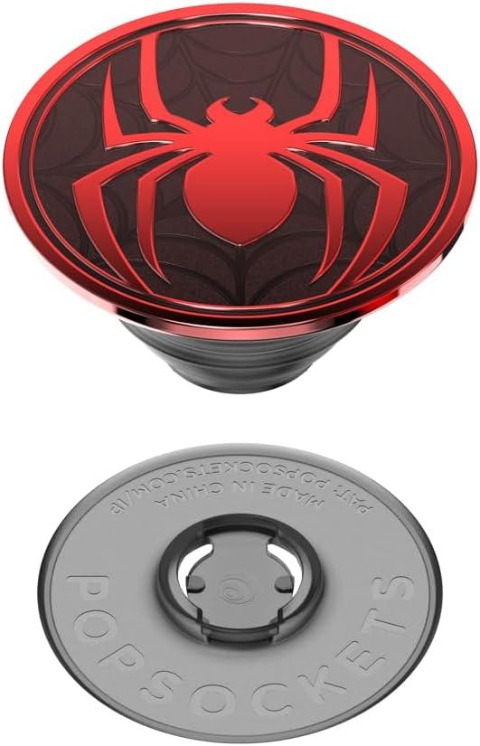 imagePopSockets Phone Grip with Expanding Kickstand Adhesive Grip Enamel SpiderManMiles Morales