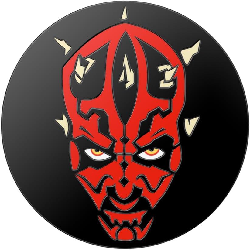 imagePopSockets Phone Grip with Expanding Kickstand Adhesive Grip Star Wars Enamel Darth MaulDarth Maul