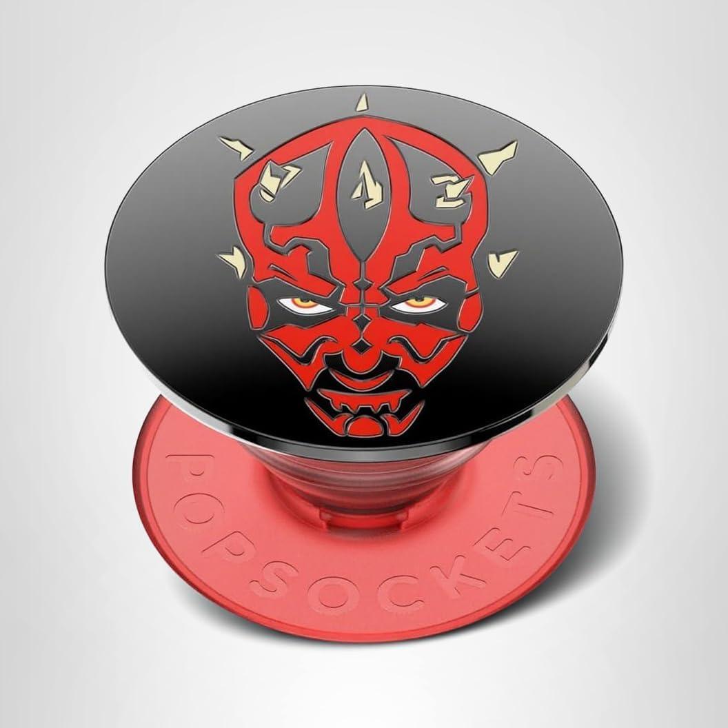 imagePopSockets Phone Grip with Expanding Kickstand Adhesive Grip Star Wars Enamel Darth MaulDarth Maul
