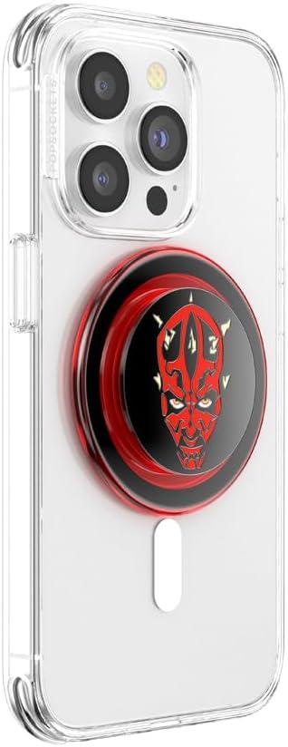 imagePopSockets Phone Grip with Expanding Kickstand Adhesive Grip Star Wars Enamel Darth MaulEnamel Darth Maul
