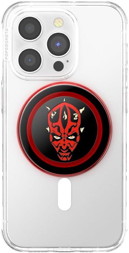 imagePopSockets Phone Grip with Expanding Kickstand Adhesive Grip Star Wars Enamel Darth MaulEnamel Darth Maul