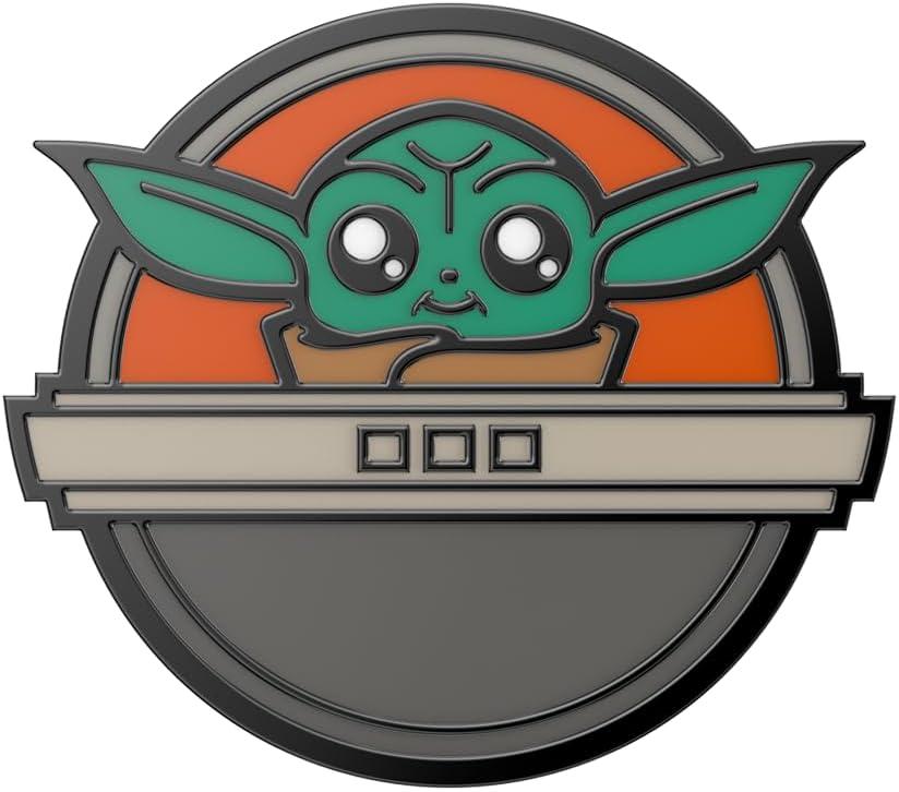 imagePopSockets Phone Grip with Expanding Kickstand Adhesive Grip Star Wars Enamel Darth MaulGrogu Pod