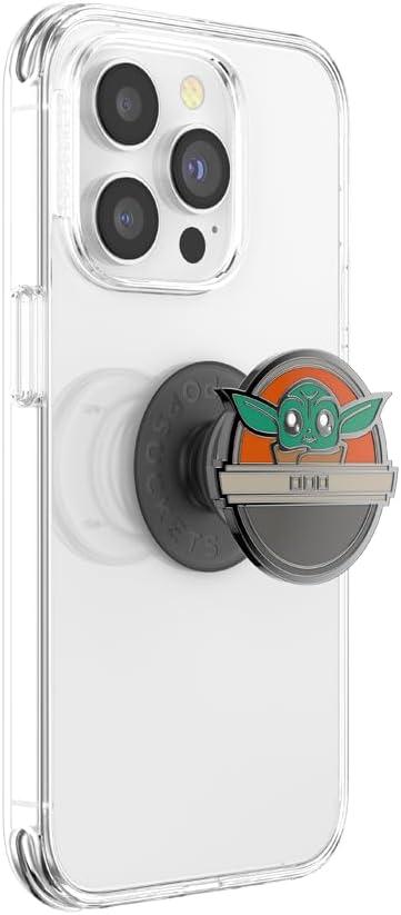 imagePopSockets Phone Grip with Expanding Kickstand Adhesive Grip Star Wars Enamel Darth MaulGrogu Pod